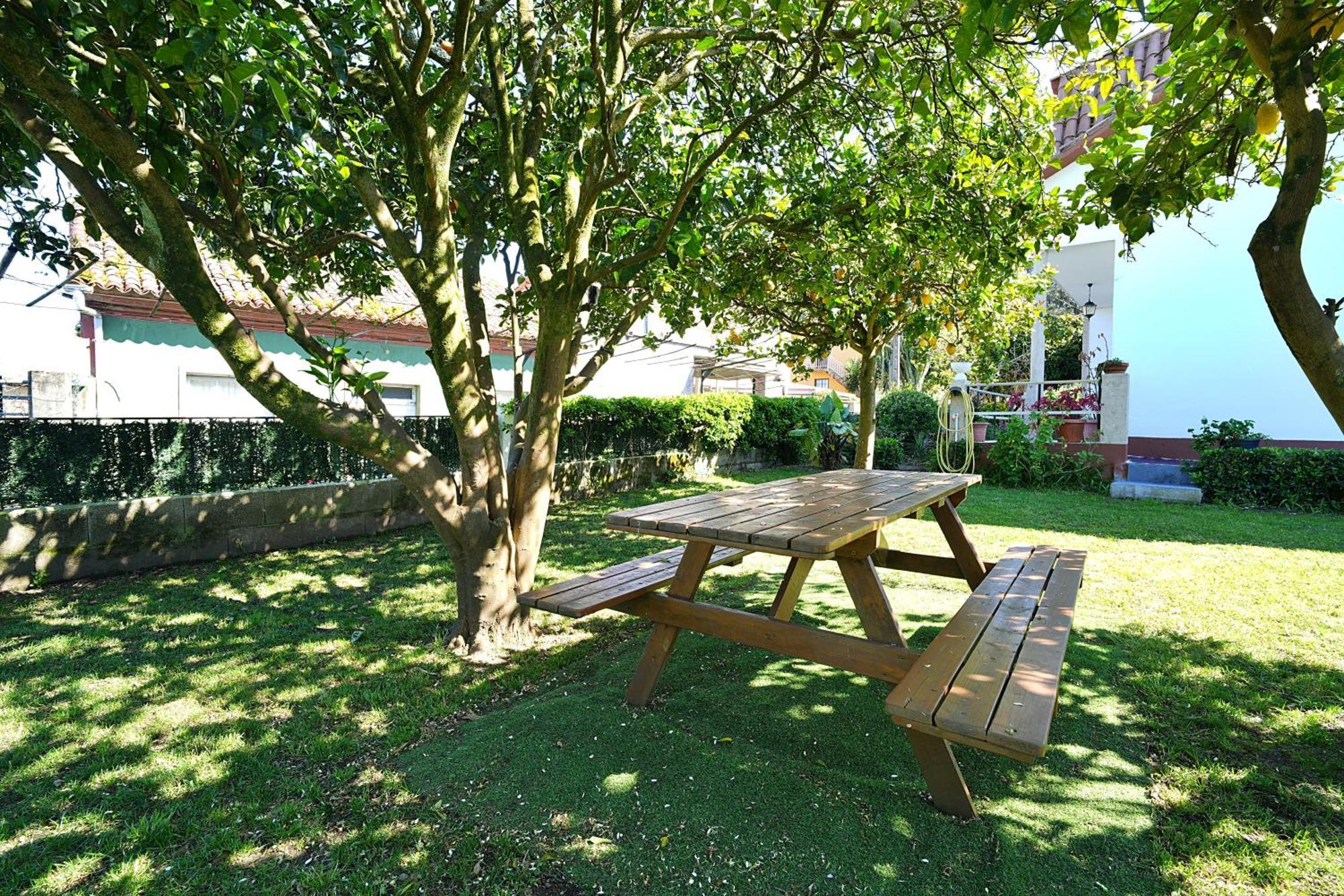 Casa Con Jardin En Vilanova De Arousa Понтеведра Екстериор снимка